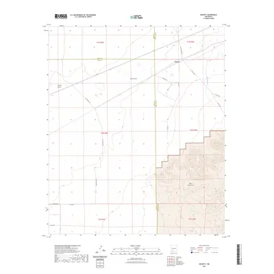 2023 Map of Hockett, 2023 Print