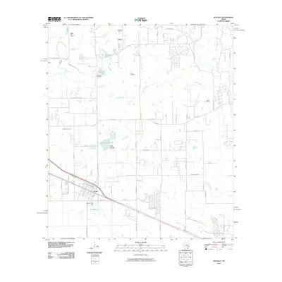 2010 Map of Hockley, 2010 Print