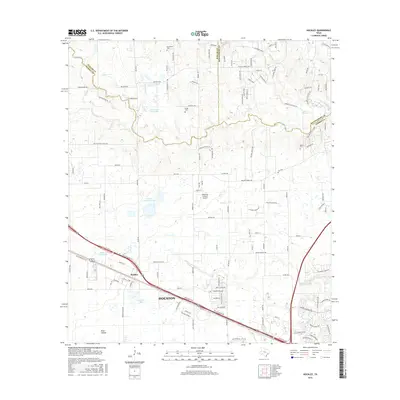 2016 Map of Hockley, 2016 Print