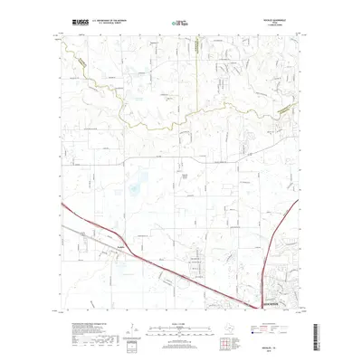 2019 Map of Hockley, 2019 Print