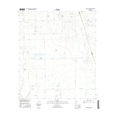 2016 Map of Hockley Mound, 2016 Print
