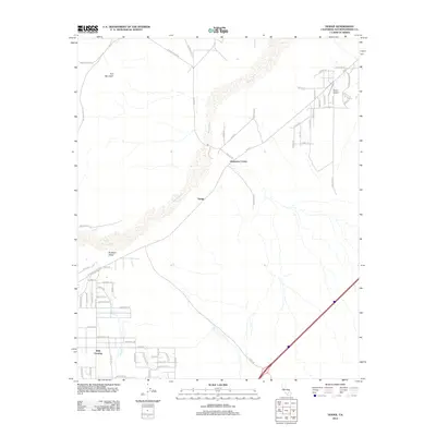2012 Map of Hodge, 2012 Print