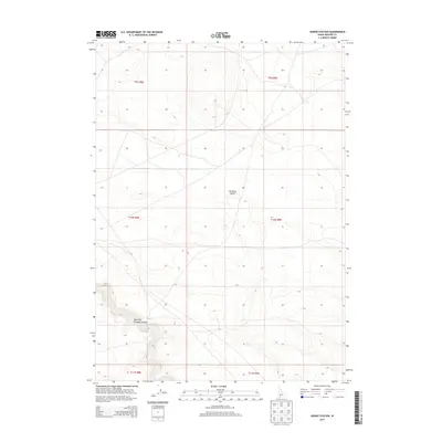 2013 Map of Hodge Station, 2013 Print