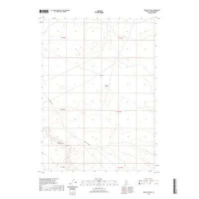 2020 Map of Hodge Station, 2020 Print