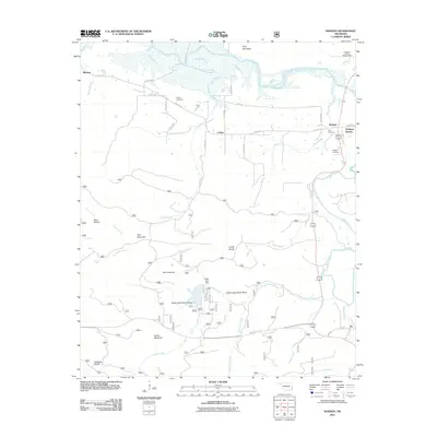 2011 Map of Hodgen, 2011 Print