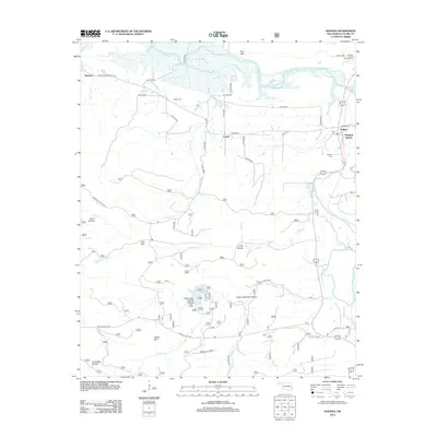 2013 Map of Hodgen, 2013 Print
