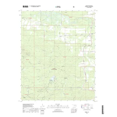 2018 Map of Hodgen, 2018 Print