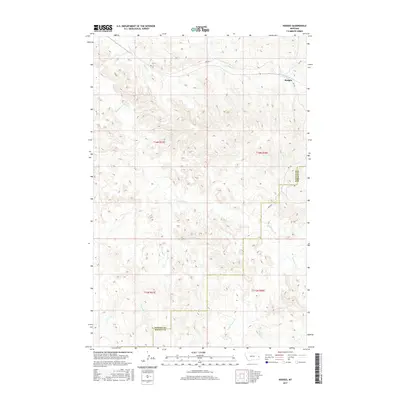2017 Map of Hodges, 2017 Print