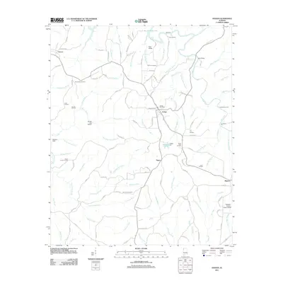2011 Map of Hodges, 2011 Print