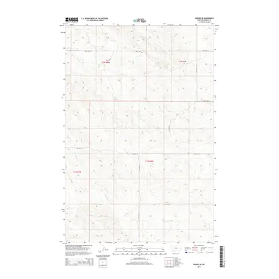 2014 Map of Hodges SE, 2014 Print