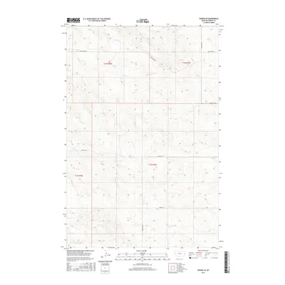 2017 Map of Hodges SE, 2017 Print