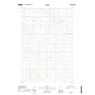 2020 Map of Hodges SE, 2020 Print