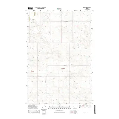 2014 Map of Hodges SW, 2014 Print