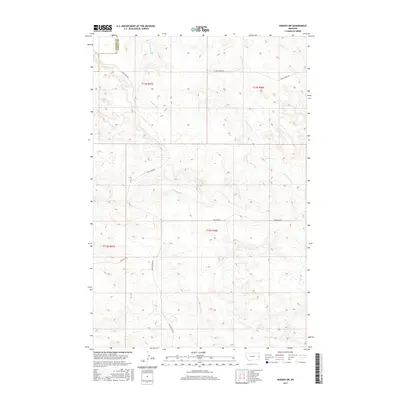 2017 Map of Hodges SW, 2017 Print