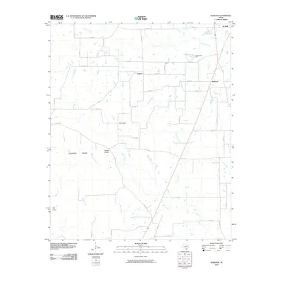 2010 Map of Hodgson, 2010 Print