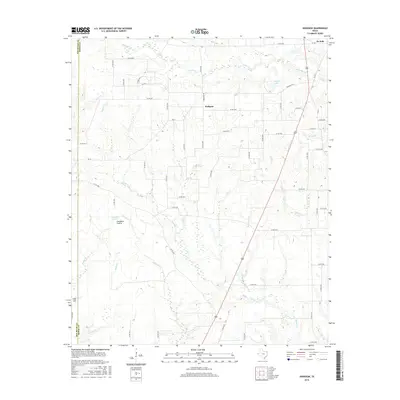 2016 Map of Hodgson, 2016 Print