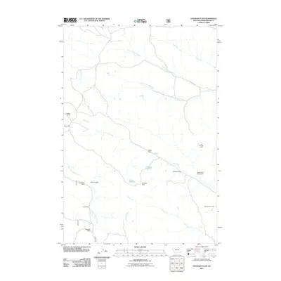 2011 Map of Hodsdon Flats, 2011 Print