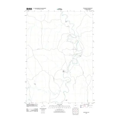 2012 Map of Hoe Ranch, 2012 Print