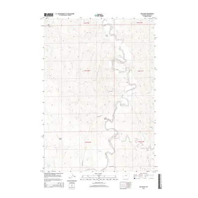 2015 Map of Hoe Ranch, 2015 Print