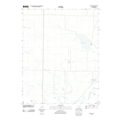 2010 Map of Hoehne, 2010 Print