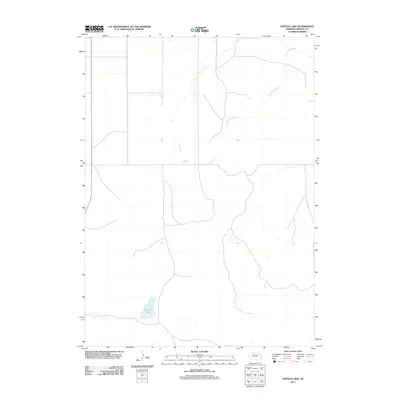 2011 Map of Hofeld Lake, 2011 Print