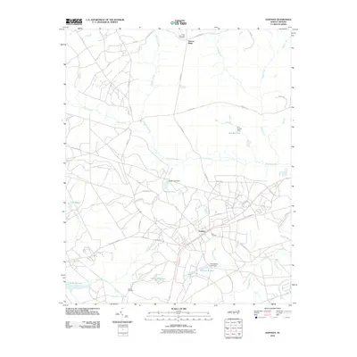 2010 Map of Hoffman, 2010 Print