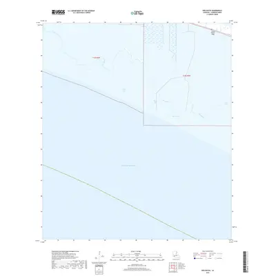 2018 Map of Hog Bayou, 2018 Print