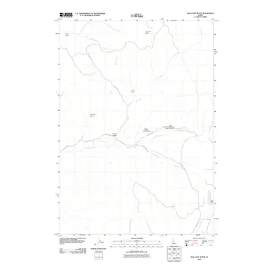2010 Map of Hog Cove Butte, 2010 Print