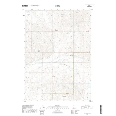 2020 Map of Hog Cove Butte, 2020 Print