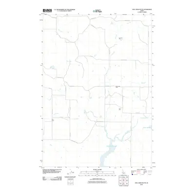 2010 Map of Hog Creek Butte, 2010 Print