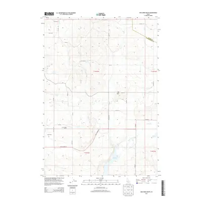 2013 Map of Hog Creek Butte, 2013 Print