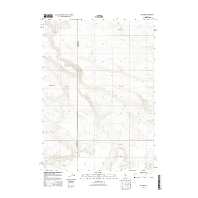 2013 Map of Hog Creek, 2013 Print