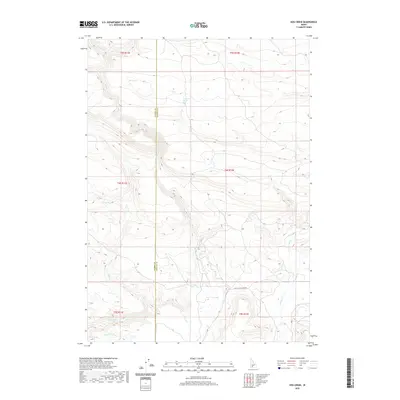 2020 Map of Hog Creek, 2020 Print