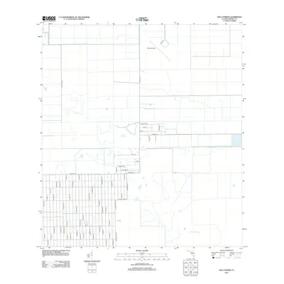 2012 Map of Hog Cypress, 2012 Print