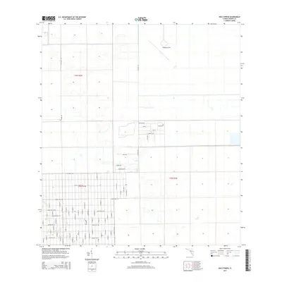 2015 Map of Hog Cypress, 2015 Print
