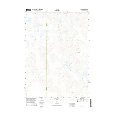 2014 Map of Hog Island, 2014 Print