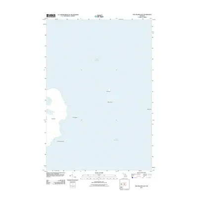 2011 Map of Hog Island East, 2011 Print