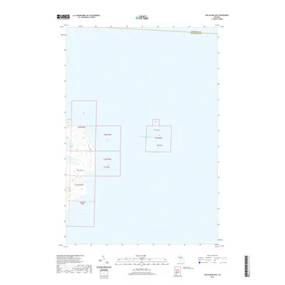2019 Map of Hog Island East, 2019 Print