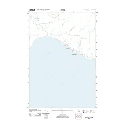 2011 Map of Hog Island Point, 2011 Print