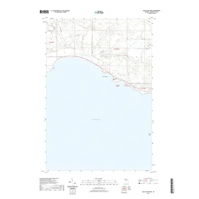 2019 Map of Hog Island Point, 2019 Print