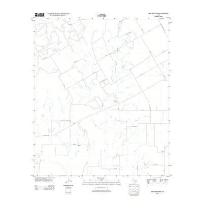 2012 Map of Hog Mountain, 2012 Print