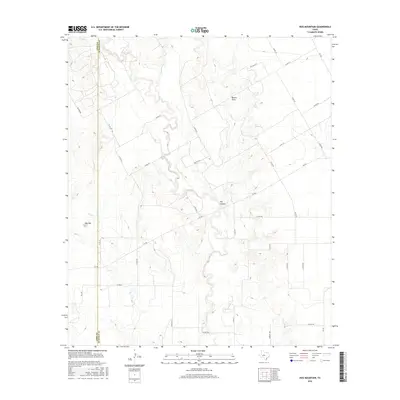 2016 Map of Hog Mountain, 2016 Print