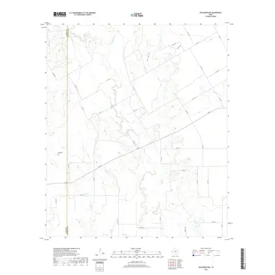 2019 Map of Hog Mountain, 2019 Print