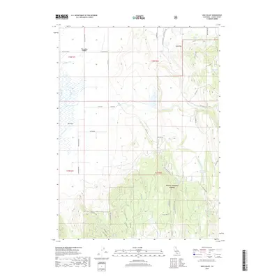 2018 Map of Hog Valley, 2018 Print