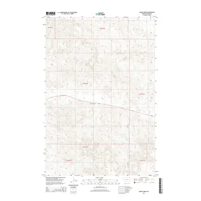 2014 Map of Hogan Creek, 2014 Print