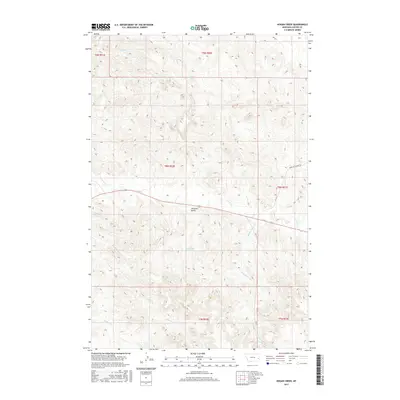 2017 Map of Hogan Creek, 2017 Print