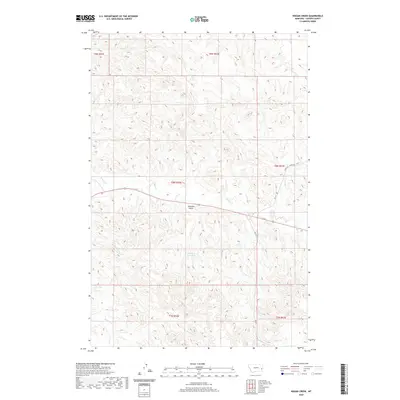 2020 Map of Hogan Creek, 2020 Print