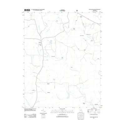2011 Map of Hogan Hollow, 2011 Print