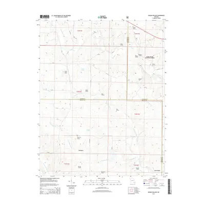 2015 Map of Hogan Hollow, 2015 Print