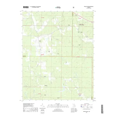 2017 Map of Hogan Hollow, 2017 Print